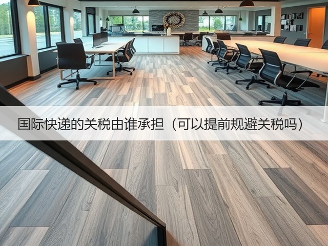 国际快递的关税由谁承担(可以提前规避关税吗)(图3) 国际快递的关税由谁承担(可以提前规避关税吗)(图3)