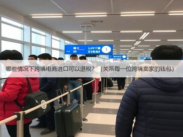 哪些情况下跨境电商进口可以退税？（关系每一位跨境卖家的钱包）(图1)