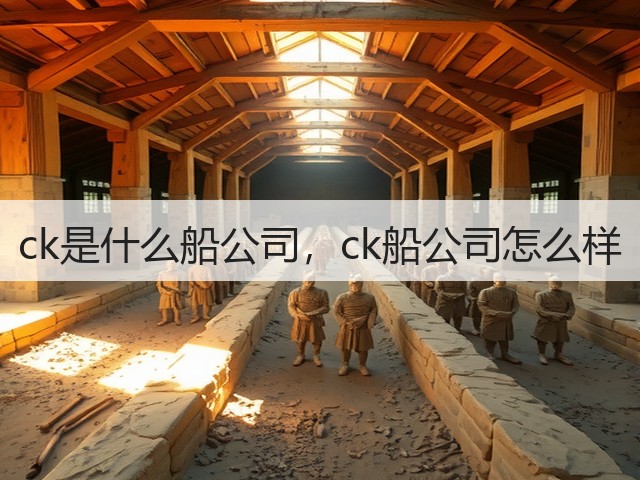 ck是什么船公司，ck船公司怎么样(图1)