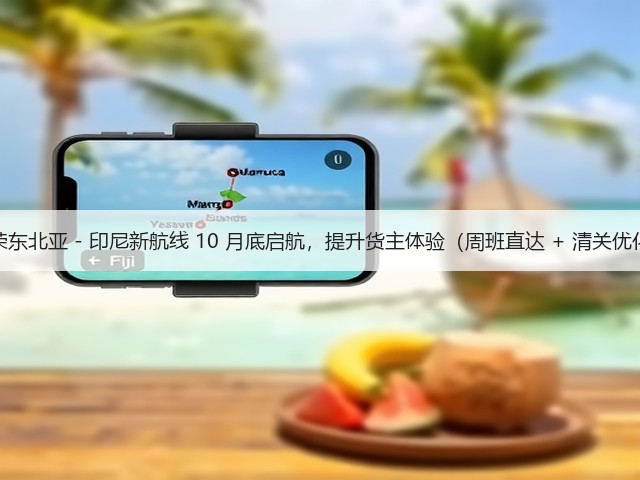 长荣东北亚 - 印尼新航线 10 月底启航,提升货主体验(周班直达 + 清关优化)(图2) 长荣东北亚 - 印尼新航线 10 月底启航,提升货主体验(周班直达 + 清关优化)(图2)