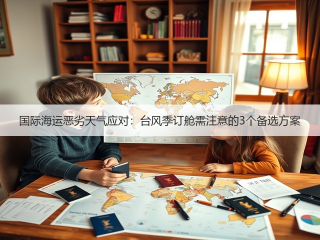 国际海运恶劣天气应对：台风季订舱需注意的3个备选方案(图3)