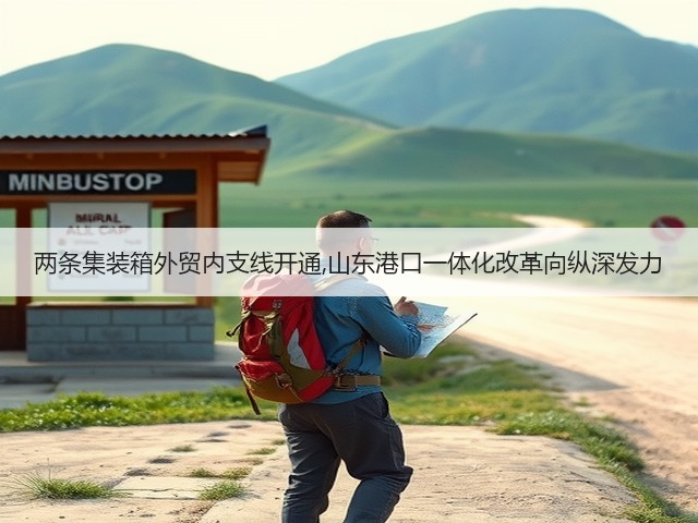 两条集装箱外贸内支线开通,山东港口一体化改革向纵深发力(图1) 两条集装箱外贸内支线开通,山东港口一体化改革向纵深发力(图1)