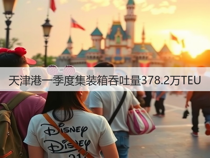 天津港一季度集装箱吞吐量378.2万TEU