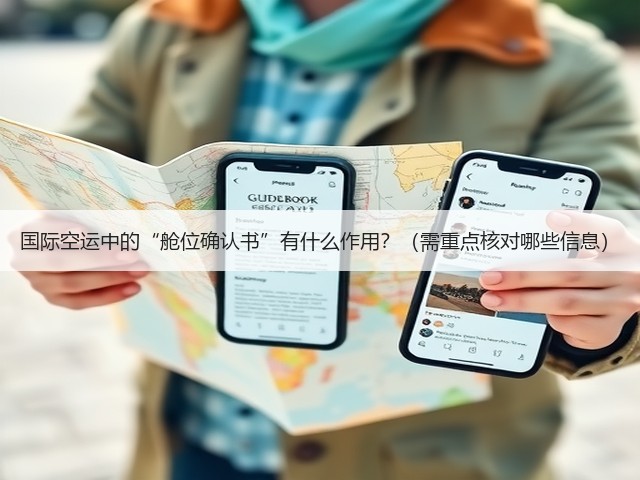 国际空运中的“舱位确认书”有什么作用？（需重点核对哪些信息）(图3)