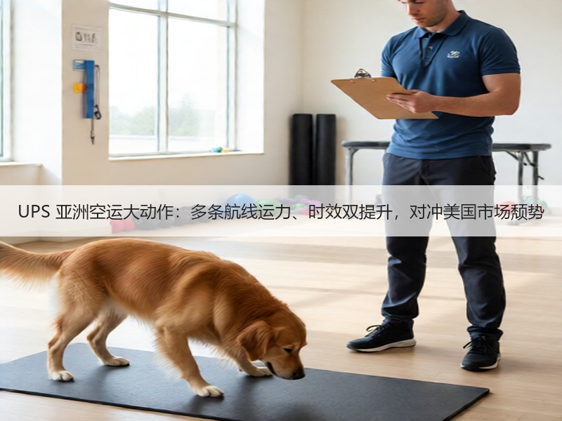 UPS 亚洲空运大动作：多条航线运力、时效双提升，对冲美国市场颓势