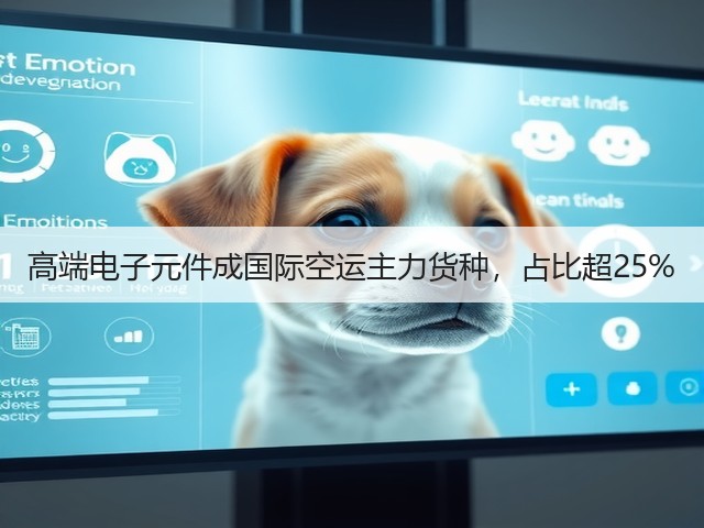 高端电子元件成国际空运主力货种，占比超25%(图3)