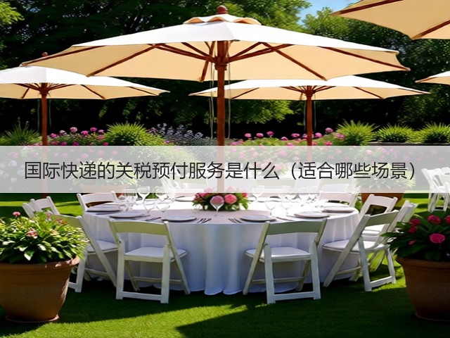 国际快递的关税预付服务是什么(适合哪些场景)(图3) 国际快递的关税预付服务是什么(适合哪些场景)(图3)