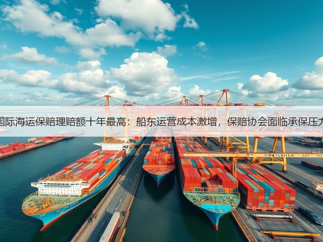 国际海运保赔理赔额十年最高:船东运营成本激增,保赔协会面临承保压力(图1) 国际海运保赔理赔额十年最高:船东运营成本激增,保赔协会面临承保压力(图1)