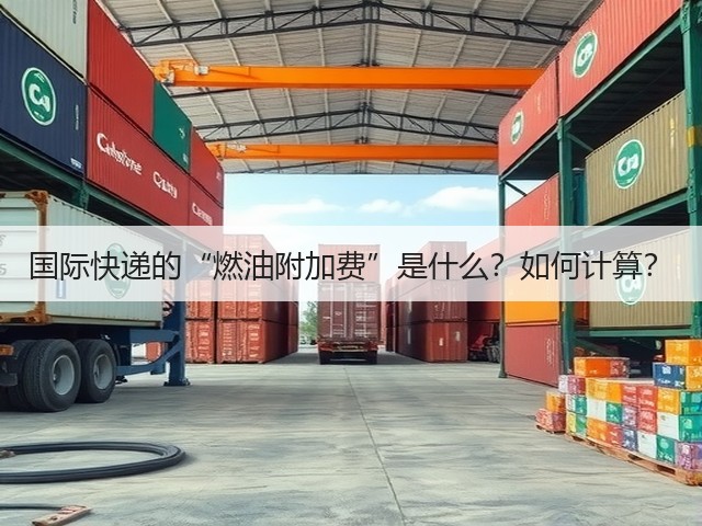 国际快递的“燃油附加费”是什么？如何计算？(图3)