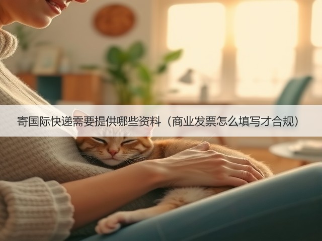 寄国际快递需要提供哪些资料(商业发票怎么填写才合规)(图1) 寄国际快递需要提供哪些资料(商业发票怎么填写才合规)(图1)