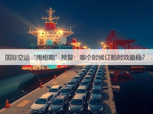 国际空运“甩柜期”预警:哪个时候订舱时效最稳?(图1) 国际空运“甩柜期”预警:哪个时候订舱时效最稳?(图1)