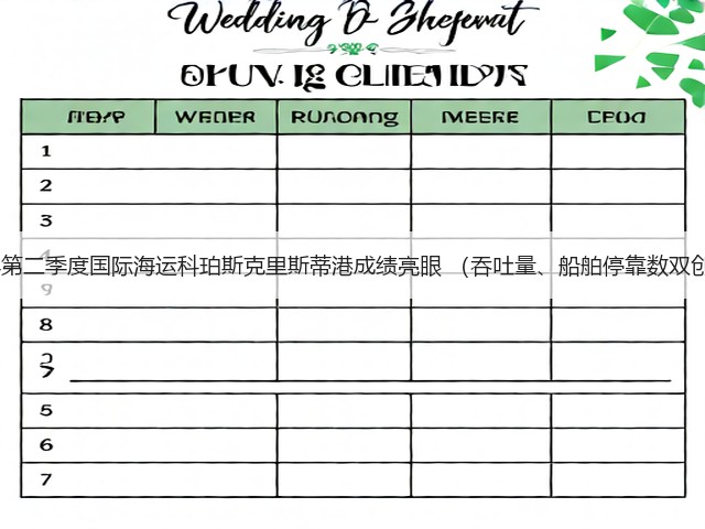 2025年第二季度国际海运科珀斯克里斯蒂港成绩亮眼 (吞吐量、船舶停靠数双创新高)(图1) 2025年第二季度国际海运科珀斯克里斯蒂港成绩亮眼 (吞吐量、船舶停靠数双创新高)(图1)