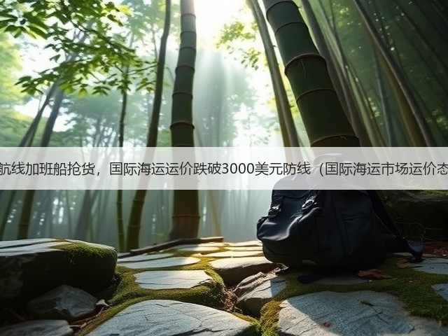 美西航线加班船抢货,国际海运运价跌破3000美元防线(国际海运市场运价态势)(图1) 美西航线加班船抢货,国际海运运价跌破3000美元防线(国际海运市场运价态势)(图1)
