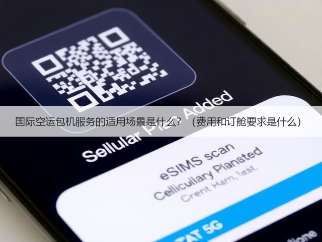 国际空运包机服务的适用场景是什么？（费用和订舱要求是什么）(图1)