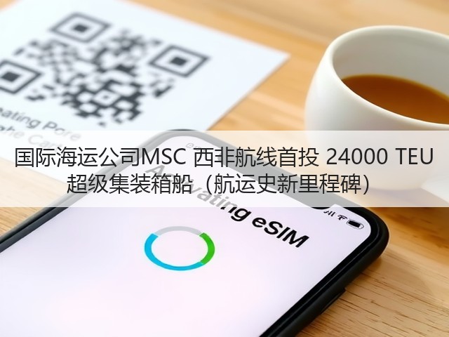 国际海运公司MSC 西非航线首投 24000 TEU 超级集装箱船（航运史新里程碑）(图1)