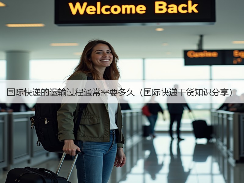 国际快递的运输过程通常需要多久（国际快递干货知识分享）