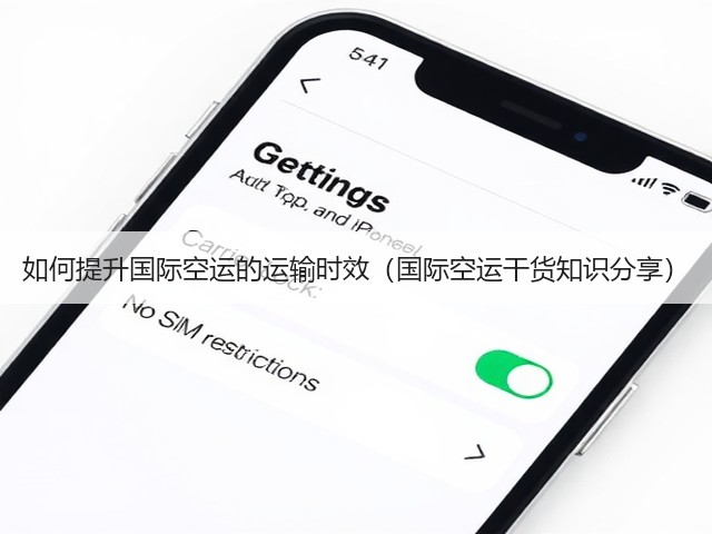 如何提升国际空运的运输时效（国际空运干货知识分享）(图2)
