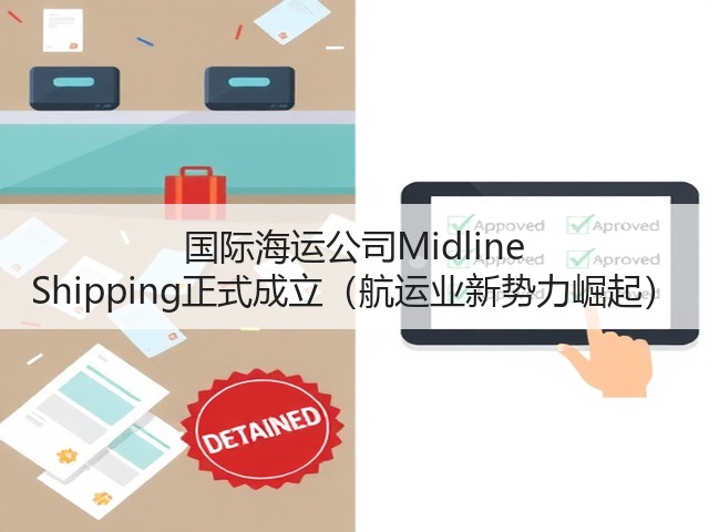 国际海运公司Midline Shipping正式成立（航运业新势力崛起）(图1)