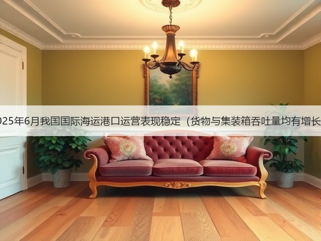2025年6月我国国际海运港口运营表现稳定（货物与集装箱吞吐量均有增长）(图1)