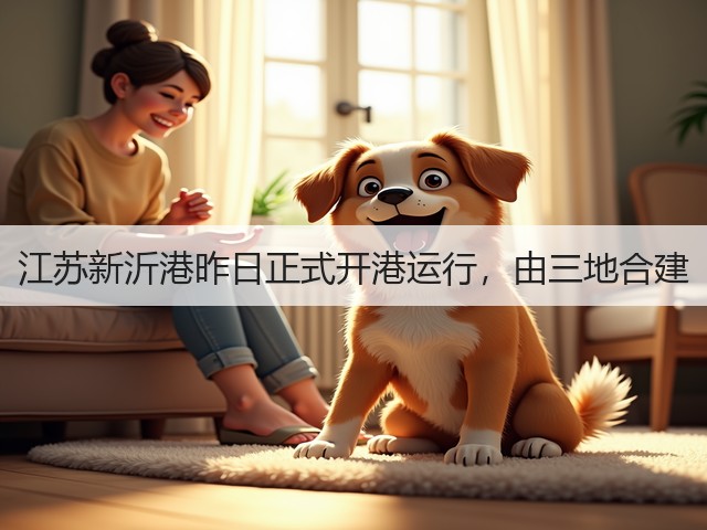 江苏新沂港昨日正式开港运行，由三地合建(图2)
