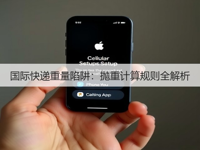 国际快递重量陷阱：抛重计算规则全解析(图2)