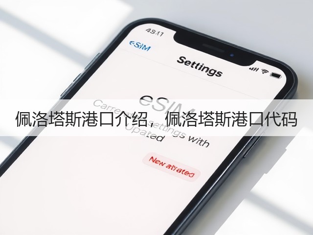 佩洛塔斯港口介绍,佩洛塔斯港口代码(图3) 佩洛塔斯港口介绍,佩洛塔斯港口代码(图3)