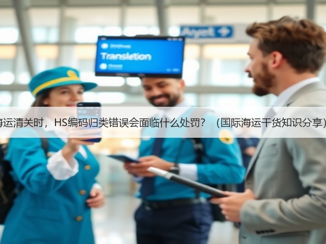 海运清关时，HS编码归类错误会面临什么处罚？（国际海运干货知识分享）(图3)