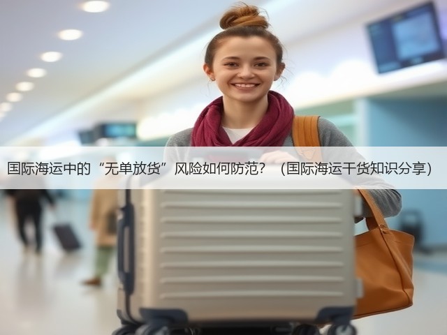 国际海运中的“无单放货”风险如何防范？（国际海运干货知识分享）(图1)