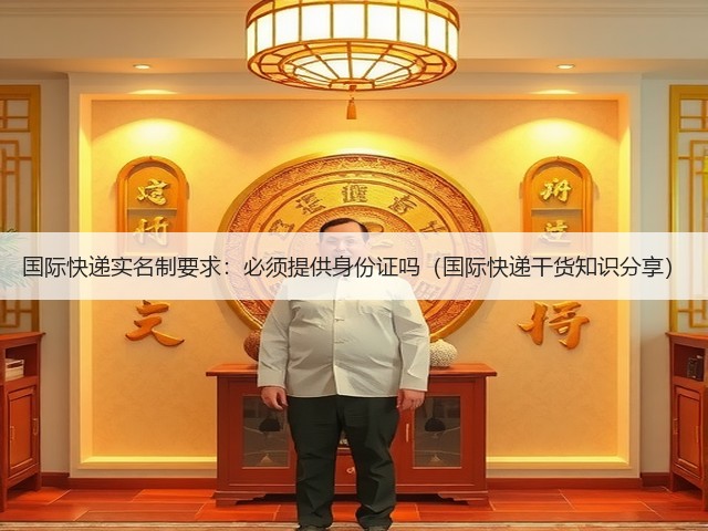 国际快递实名制要求：必须提供身份证吗（国际快递干货知识分享）(图1)
