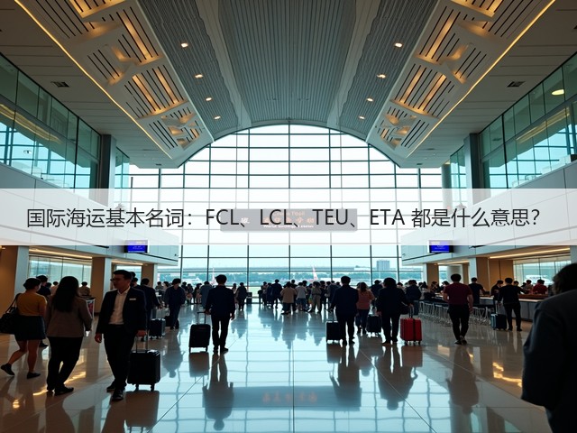 国际海运基本名词:FCL、LCL、TEU、ETA 都是什么意思?(图3) 国际海运基本名词:FCL、LCL、TEU、ETA 都是什么意思?(图3)