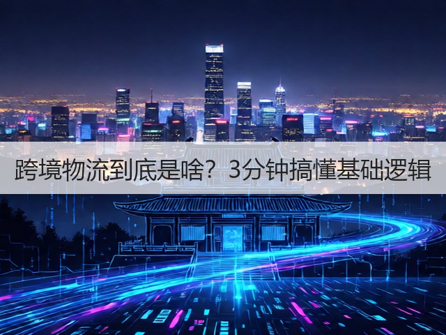 跨境物流到底是啥？3分钟搞懂基础逻辑(图1)