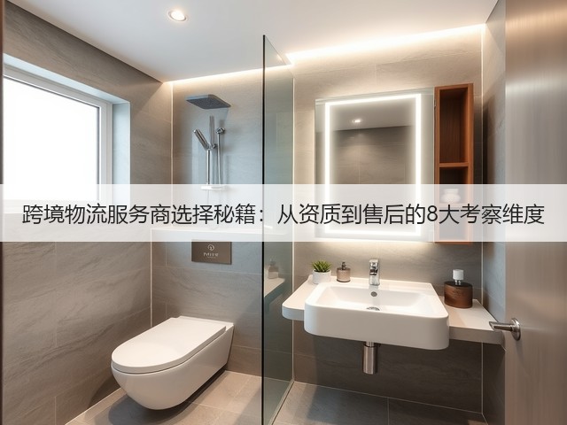 跨境物流服务商选择秘籍:从资质到售后的8大考察维度(图3) 跨境物流服务商选择秘籍:从资质到售后的8大考察维度(图3)