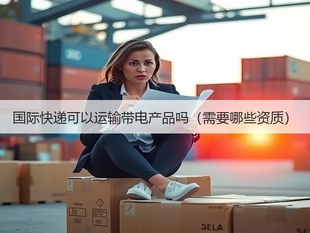 国际快递可以运输带电产品吗(需要哪些资质)(图1) 国际快递可以运输带电产品吗(需要哪些资质)(图1)