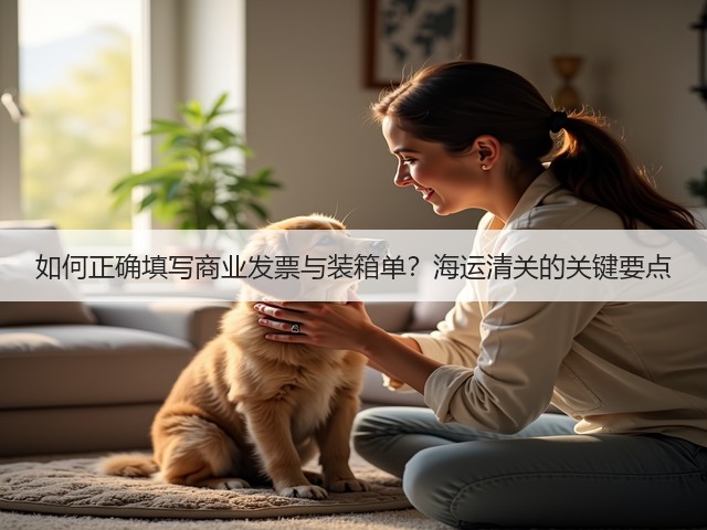 如何正确填写商业发票与装箱单?海运清关的关键要点(图2) 如何正确填写商业发票与装箱单?海运清关的关键要点(图2)