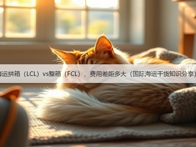 海运拼箱(LCL)vs整箱(FCL),费用差距多大(国际海运干货知识分享)(图3) 海运拼箱(LCL)vs整箱(FCL),费用差距多大(国际海运干货知识分享)(图3)