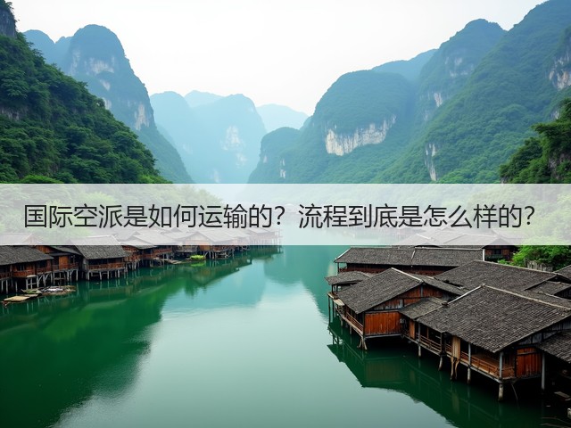 国际空派是如何运输的？流程到底是怎么样的？(图3)