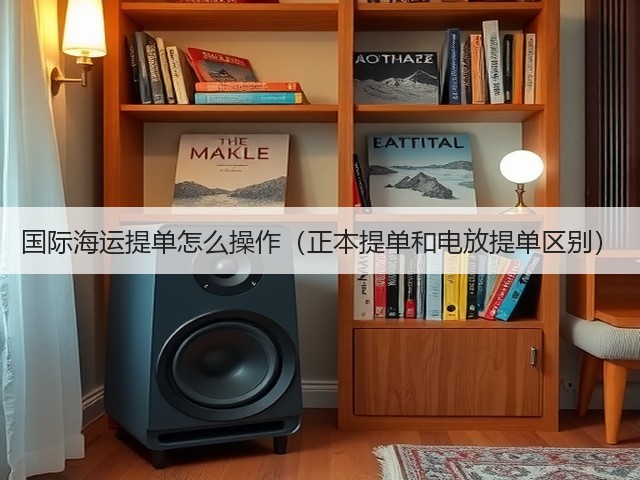 国际海运提单怎么操作(正本提单和电放提单区别)(图1) 国际海运提单怎么操作(正本提单和电放提单区别)(图1)