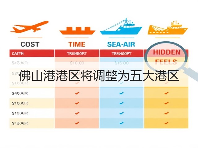 佛山港港区将调整为五大港区(图2) 佛山港港区将调整为五大港区(图2)