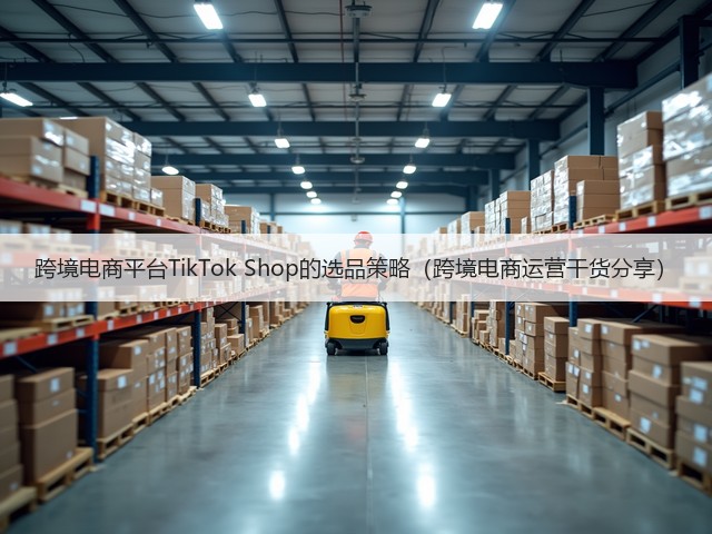 跨境电商平台TikTok Shop的选品策略（跨境电商运营干货分享）(图1)