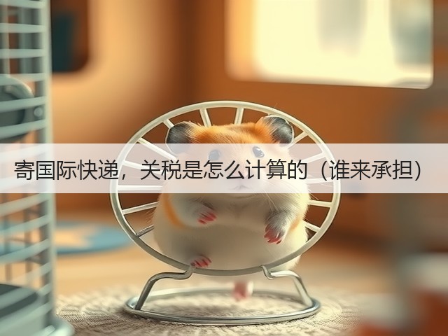 寄国际快递,关税是怎么计算的(谁来承担)(图3) 寄国际快递,关税是怎么计算的(谁来承担)(图3)