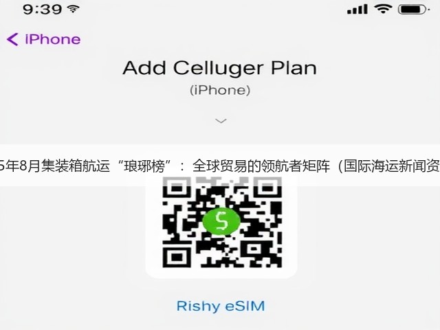 2025年8月集装箱航运“琅琊榜”：全球贸易的领航者矩阵（国际海运新闻资讯）(图2)