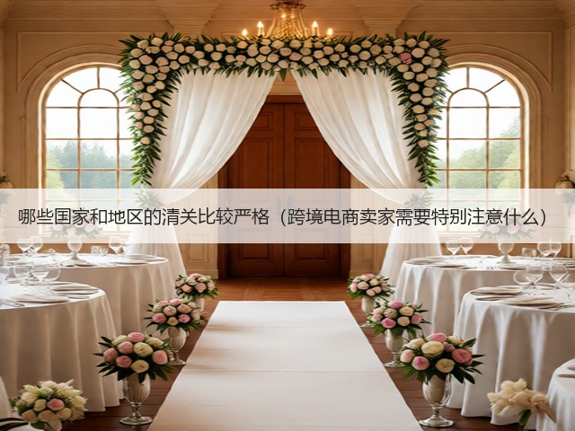 哪些国家和地区的清关比较严格(跨境电商卖家需要特别注意什么)(图1) 哪些国家和地区的清关比较严格(跨境电商卖家需要特别注意什么)(图1)