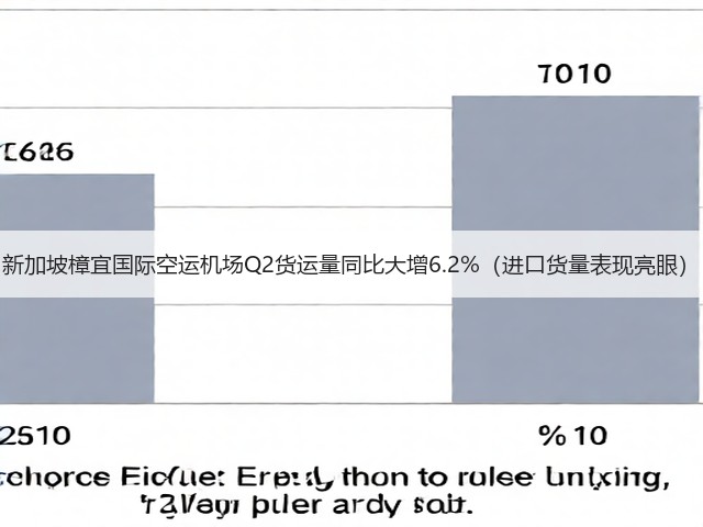 新加坡樟宜国际空运机场Q2货运量同比大增6.2%（进口货量表现亮眼）(图1)
