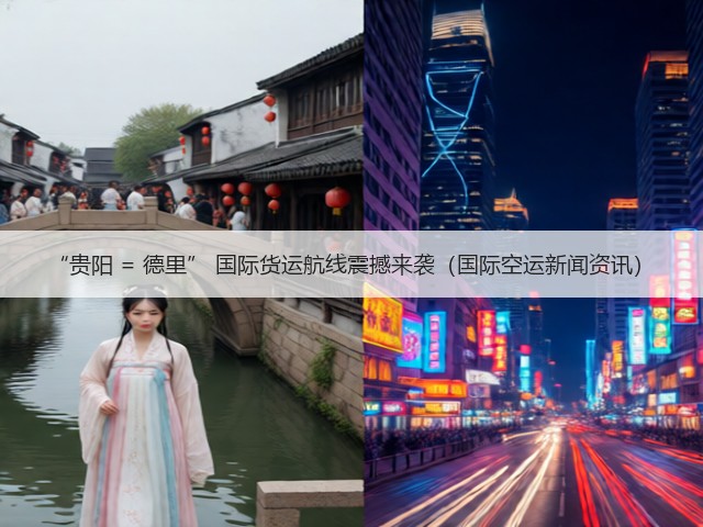 “贵阳 = 德里” 国际货运航线震撼来袭(国际空运新闻资讯)(图2) “贵阳 = 德里” 国际货运航线震撼来袭(国际空运新闻资讯)(图2)