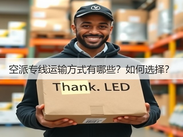 空派专线运输方式有哪些？如何选择？(图1)