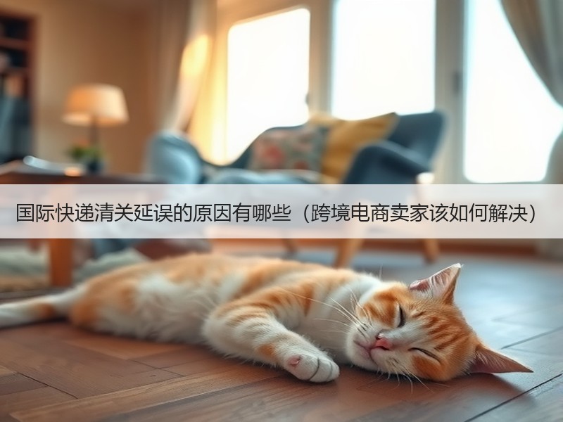 国际快递清关延误的原因有哪些（跨境电商卖家该如何解决）