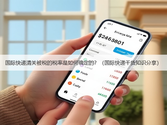 国际快递清关被税的税率是如何确定的？（国际快递干货知识分享）(图3)