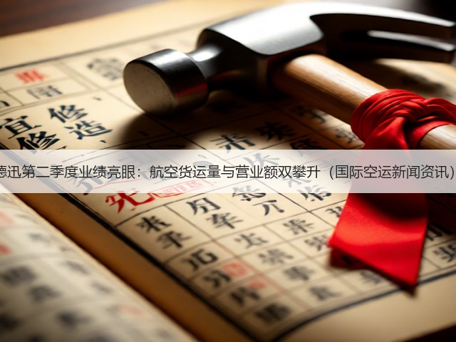 德迅第二季度业绩亮眼：航空货运量与营业额双攀升（国际空运新闻资讯）(图1)