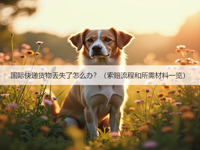 国际快递货物丢失了怎么办?(索赔流程和所需材料一览)(图2) 国际快递货物丢失了怎么办?(索赔流程和所需材料一览)(图2)