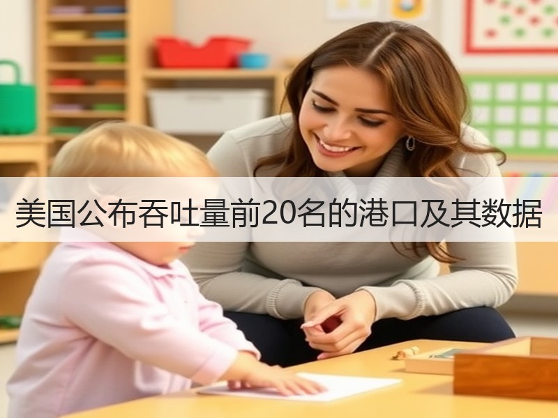 美国公布吞吐量前20名的港口及其数据